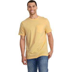 Jockey Men’s Casualwear Made in America Heritage Short Sleeve Pocket Tee(Crystal Yellow)