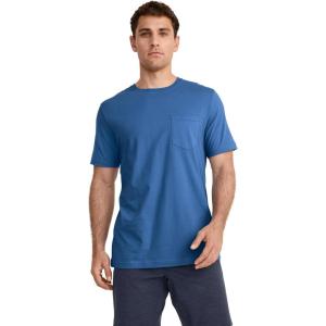 Jockey Men’s Casualwear Made in America Heritage Short Sleeve Pocket Tee(True Blue)