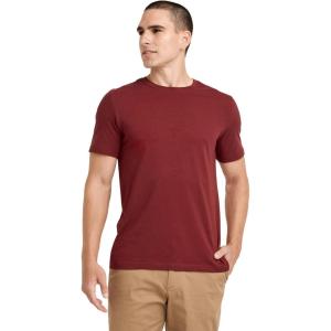 Jockey Men’s Casualwear Made2Fit Crew Neck T-Shirt(Deep Cranberry)