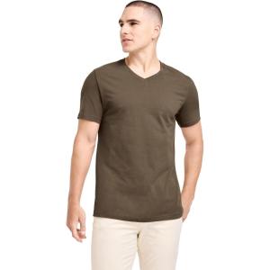 Jockey Men’s Casualwear Made2Fit V-Neck T-Shirt(Sable)