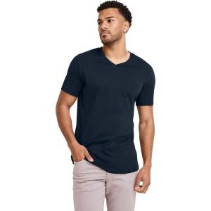 Jockey Men’s Casualwear Made2Fit V-Neck T-Shirt(True Navy)