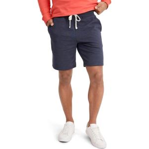 Jockey Men’s Loungewear Lightweight Cotton Blend Fleece 8.5″ Short(True Navy Heather)