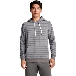 Jockey Men’s Loungewear Lightweight Cotton Blend Fleece Hoodie(Ryder Stripe)