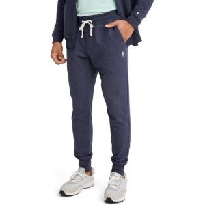 Jockey Men’s Loungewear Lightweight Cotton Blend Fleece Jogger(True Navy Heather)