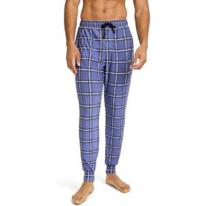 Jockey Men’s Sleepwear Ultra Soft Cooling Sleep Jogger(Agrarian Plaid)