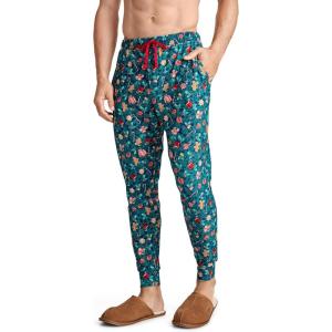 Jockey Men’s Sleepwear Ultra Soft Cooling Sleep Jogger(Festive Charm)