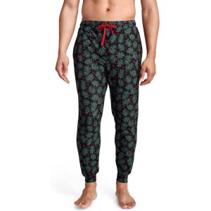 Jockey Men’s Sleepwear Ultra Soft Cooling Sleep Jogger(Hemlock Print)
