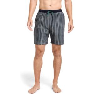 Jockey Men’s Sleepwear Ultra Soft Cooling Sleep Short(Fair Stripe Heather)