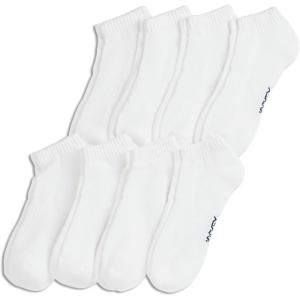 Jockey Men’s Socks Men’s Everyday Cotton Blend Low Cut Sock – 8 Pack(White)