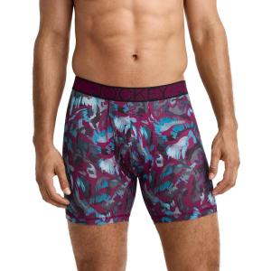 Jockey Men’s Underwear Active Microfiber 5″ Boxer Brief(Large Camo)