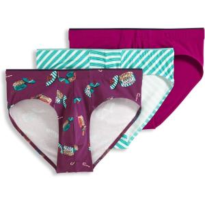 Jockey Men’s Underwear True Style Bikini – 3 Pack(Candy Royale)