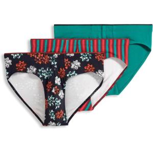 Jockey Men’s Underwear True Style Bikini – 3 Pack(Festive Bows)