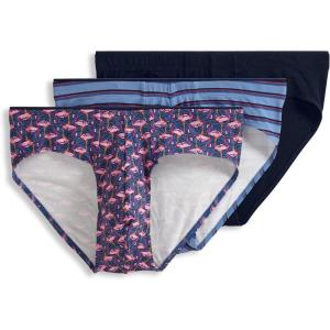 Jockey Men’s Underwear True Style Bikini – 3 Pack(Flamingo Geo/True Navy/Detail Stripe)