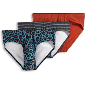 Jockey Men’s Underwear True Style Bikini – 3 Pack(Leafy Stripe)