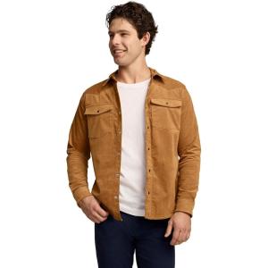 Jockey Outdoors Men’s Casualwear Corduroy Shirt(Brown)