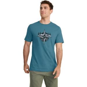 Jockey Outdoors Men’s Casualwear Heritage Graphic Short Sleeve T-Shirt(Navigation Lake)