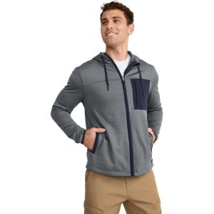 Jockey Outdoors Men’s Casualwear Lightweight Grid Fleece(Battleship Grey)