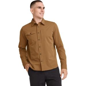 Jockey Outdoors Men’s Casualwear Long Sleeve Tech Shirt(Acorn)