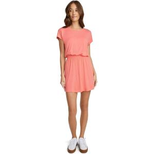 Jockey Women’s Activewear Cinched Waist Knit Dress(Paradise Peach)