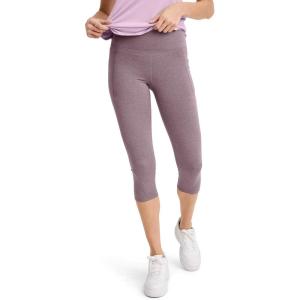 Jockey Women’s Activewear EVERACTIVE Capri Legging(Purple Sands Heather)