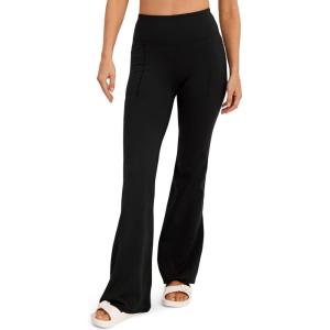 Jockey Women’s Activewear EVERACTIVE High Rise Flare Legging(Black)