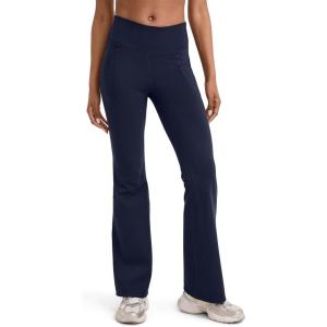 Jockey Women’s Activewear EVERACTIVE High Rise Flare Legging(Jockey Blue)