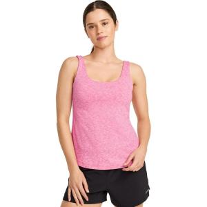 Jockey Women’s Activewear EVERACTIVE Tank with Built-in Bra(Fruit Punch Heather)