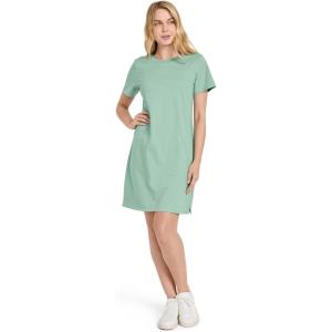 Jockey Women’s Activewear Organic Cotton T-Shirt Dress(Celadon Zen)