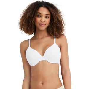 Jockey Women’s Bra Cushion Wire Moderate Coverage T-Shirt Bra(White)
