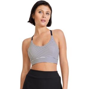 Jockey Women’s Bra Low Impact T-Back Sports Bra(Jess Stripe)