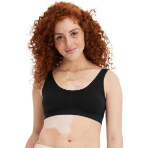 Jockey Women’s Bra Modern Micro Stretch Seamfree Bralette(Black)