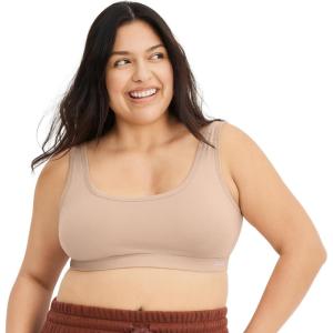 Jockey Women’s Bra Organic Cotton Stretch Tank Strap Bralette(Light)