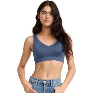 Jockey Women’s Bra Seamfree Back Smoothing Bralette(Nocturne Blue)