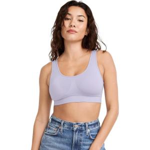 Jockey Women’s Bra Seamfree Stretch Tank Strap Bralette(Lilac Dreams)