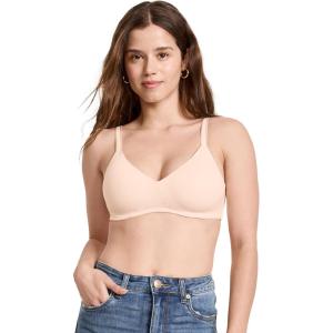 Jockey Women’s Bra Smooth & Sleek Microfiber Full Coverage Wirefree T-Shirt Bra(Peach Ice)
