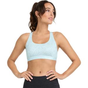 Jockey Women’s Bra Stretch Support Low Impact Sports Bra(Echo Blue)