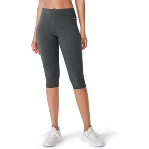 Jockey Women’s Cotton Stretch Capri Judo Legging(Charcoal)
