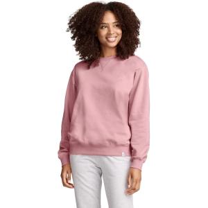 Jockey Women’s Loungewear Unwind Lounge Crew Sweatshirt(Cosmetic Pink)
