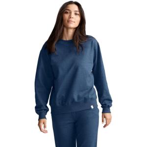 Jockey Women’s Loungewear Unwind Lounge Crew Sweatshirt(Dusk Heather)