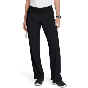 Jockey Women’s Scrubs Women’s Soft Comfort Yoga Scrub Pant(Black)