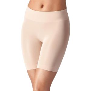 Jockey Women’s Shapewear Skimmies Seamfree Ultralight Smoothing Shortie Slipshort(Light/Nude)