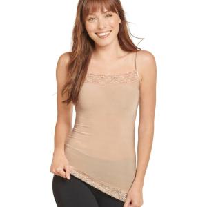 Jockey Women’s Shapewear Skimmies Ultralight Smoothing Lace Cami(Light)