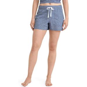 Jockey Women’s Sleepwear Organic Cotton Stretch Short(Feeder Stripe)