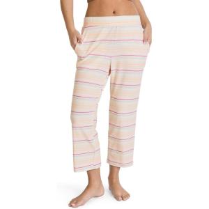 Jockey Women’s Sleepwear Soft Cool Capri(Yellow Multi Stripe)