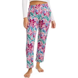 Jockey Women’s Sleepwear Soft Cool Pant(Printed Elegance Jewel Tones)