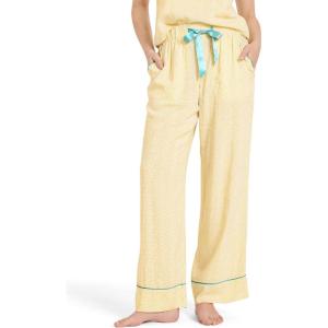 Jockey Women’s Sleepwear Soft Touch Luxe Woven Pant(Melody Dot)