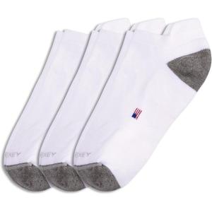 Jockey Women’s Socks Women’s Made in America* Low Cut Tab Socks – 3 Pack(White)