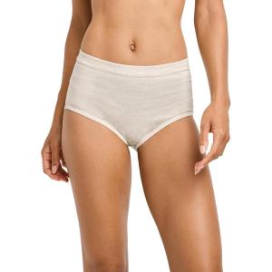 Jockey Women’s Underwear Cotton Stretch Brief(Sandy Heather)