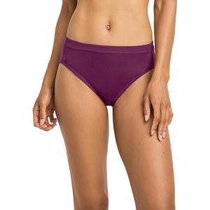 Jockey Women’s Underwear Cotton Stretch Hi Cut(Vintage Plum)