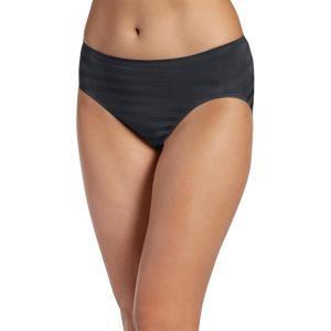 Jockey Women’s Underwear Matte & Shine Seamfree Hi Cut(Black)